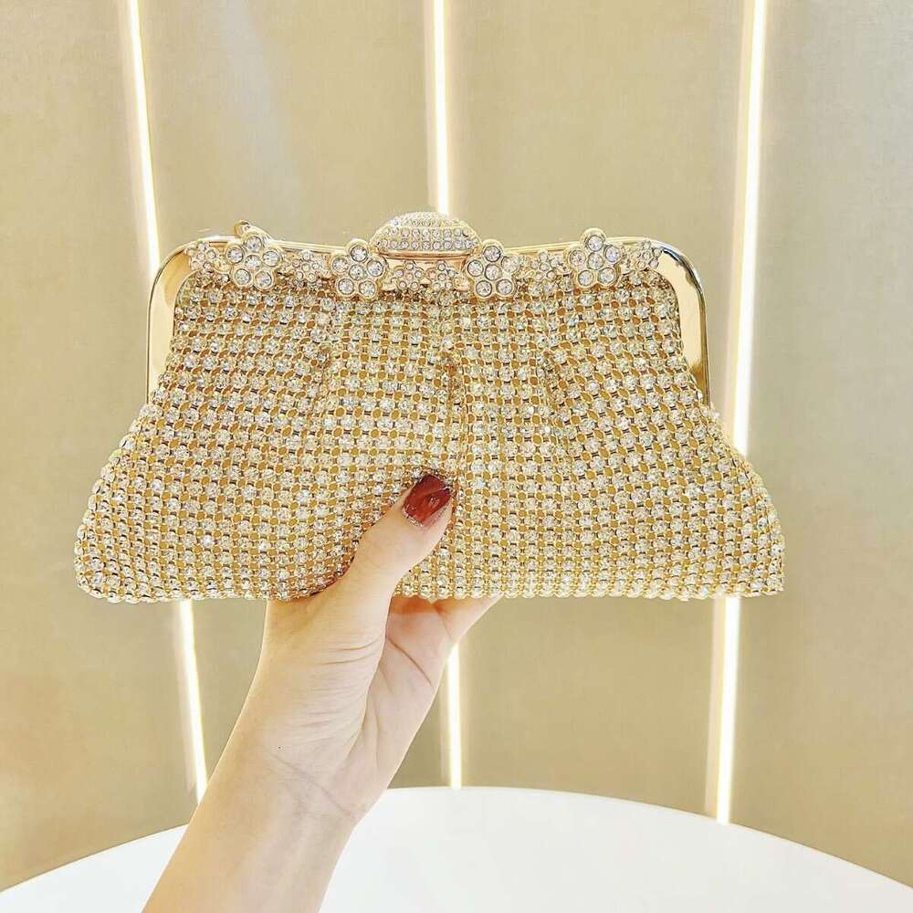 New Retro High-End Women's Handbag Party, Hand-Held Small Handbag, Shoulder Bag, Crossbody Bag For Dinner Party