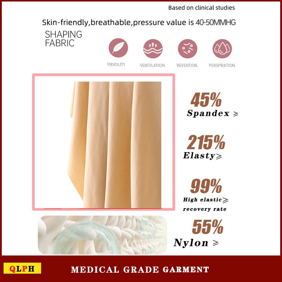 Arm Shaping Clothes After Liposuction Surgery Support Breast Corset Tight Fitting Compression Tops Prevent Hunchback Open Bust 241231