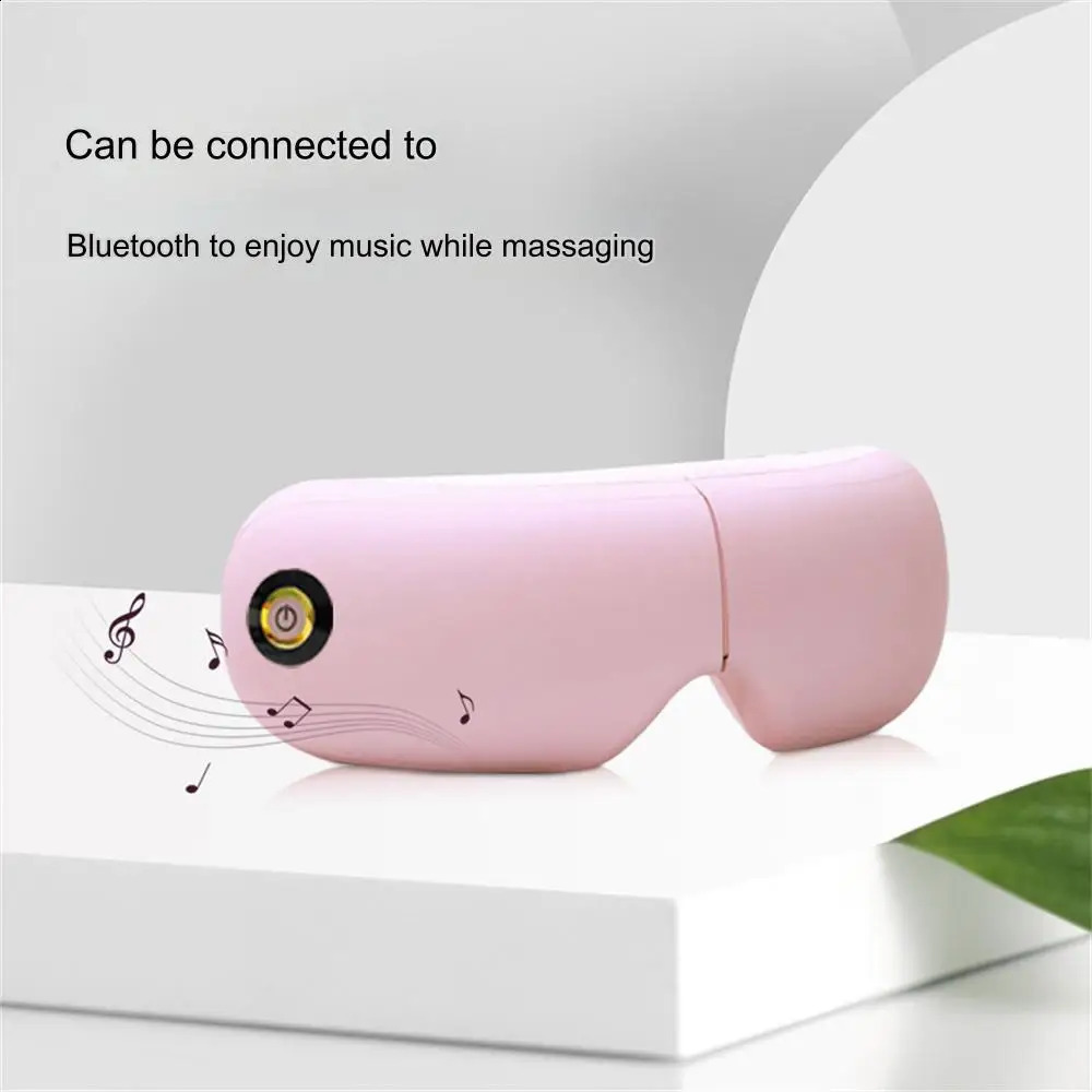 Multi-frequency Vibration Eye Protector Eye Airbag Massage Infrared Heat Massager Bluetooth Music Eye Mask 241231
