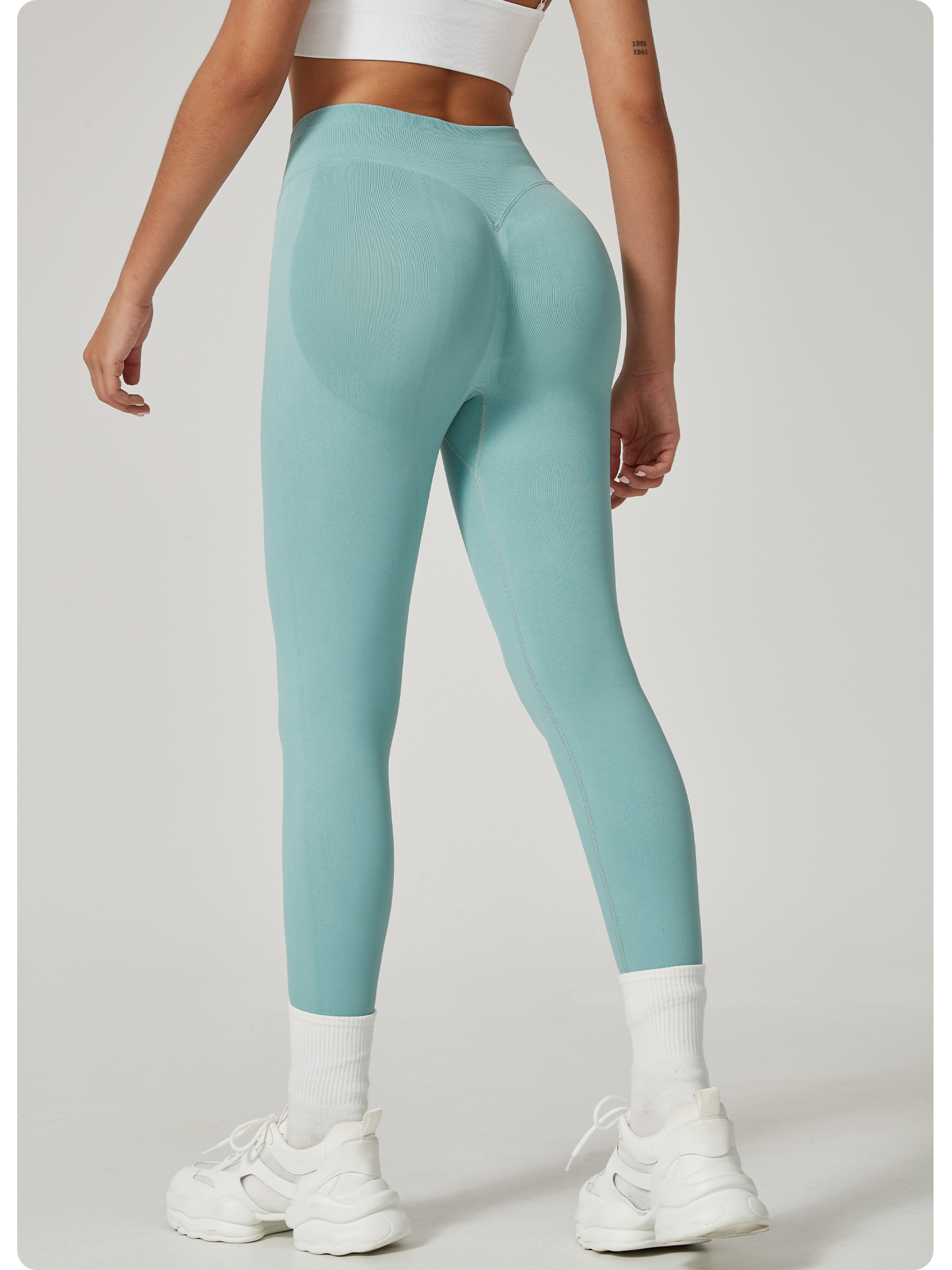 Women's color blocking camisole sports jumpsuit sleeveless quick drying thread tight yoga suit high waist no awkward thread lifting peach hip fit