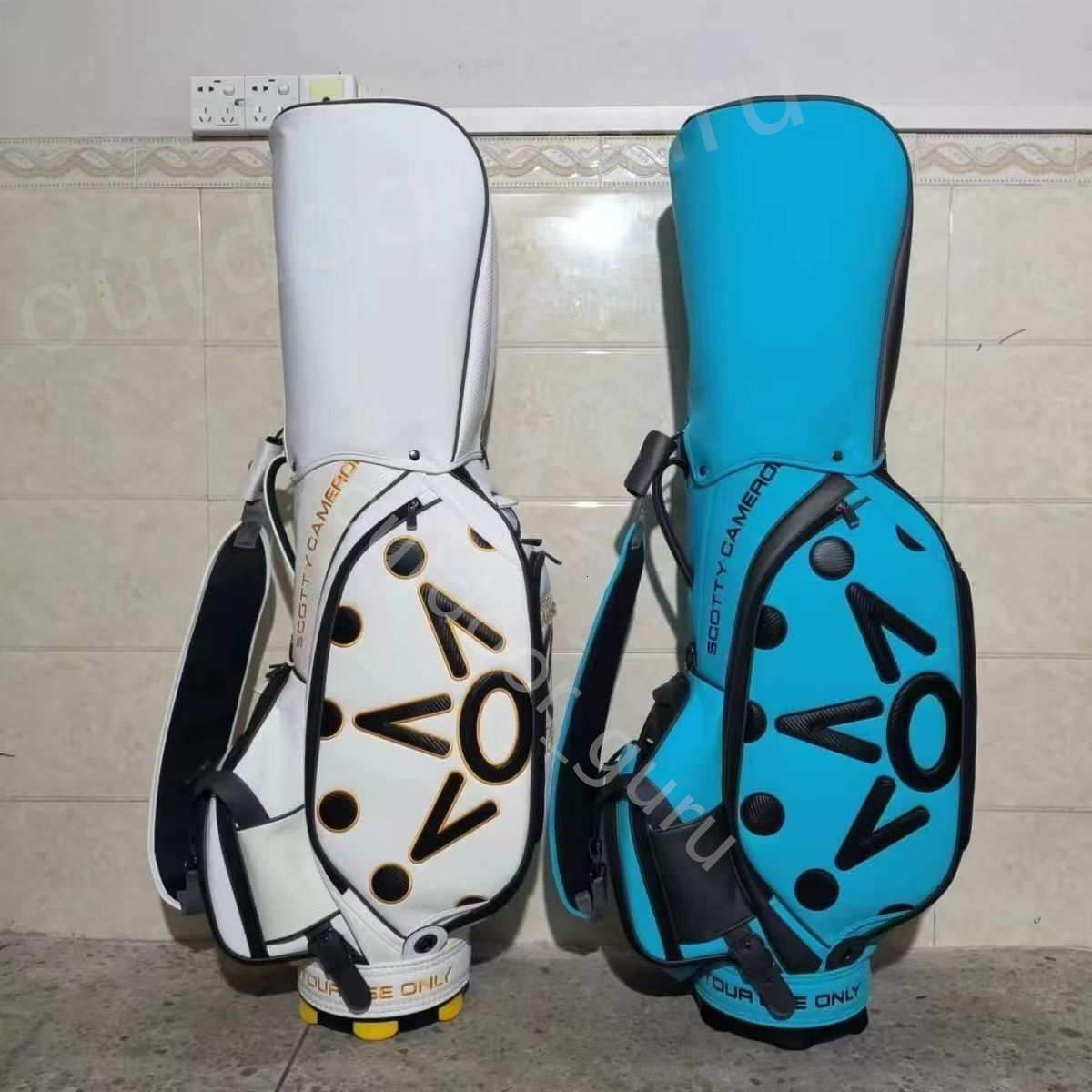 Golf bag outdoors High quality Pattern Unisex Waterproof Large Capacity Golf Stand Bags 12 o5823