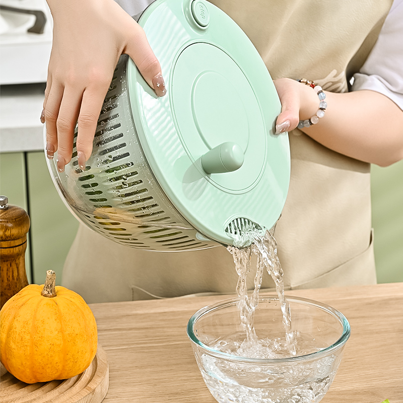 5L Multi-functional Salad Spinner & Grater | 8-in-1 Kitchen Tool with Slicer, Juicer, and Egg Separator