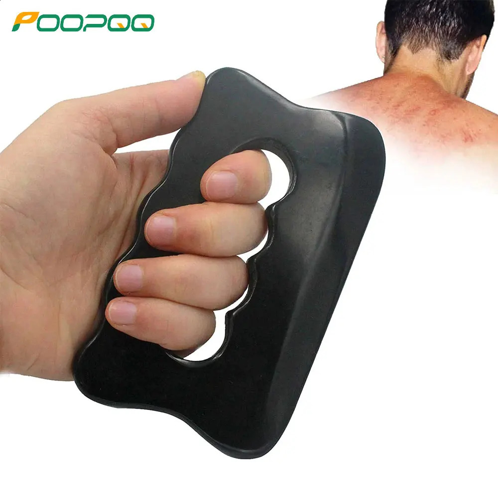 1 PCS Gua Sha Massage Tool Bian Stone Gua Sha Tool Gua Sha Stone for Soft Tissue Scraping Used for Back Legs Neck Shoulder 241230