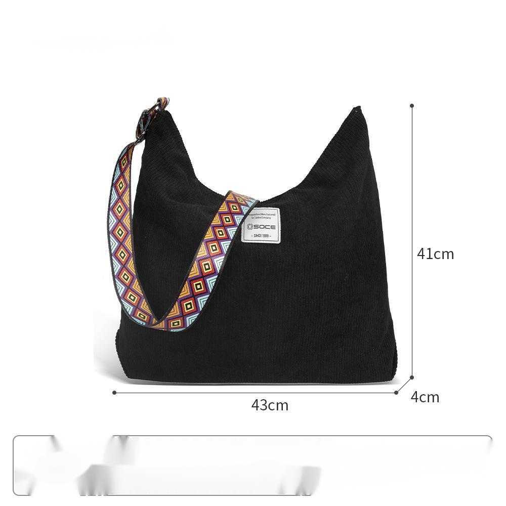 Tote Bag Men's Commuting, Simple and Fashionable Shoulder Bag, Versatile, Durable, Leisure, Large Capacity Travel Bag 241215