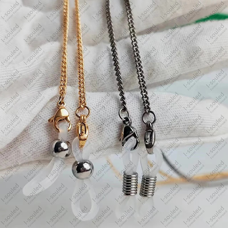 Pure Glasses Lanyard Chain Neck Antislip Hanging Thin Chains Necklace 90cm Fashion Eyewear Eyeglasses Accessories 241226