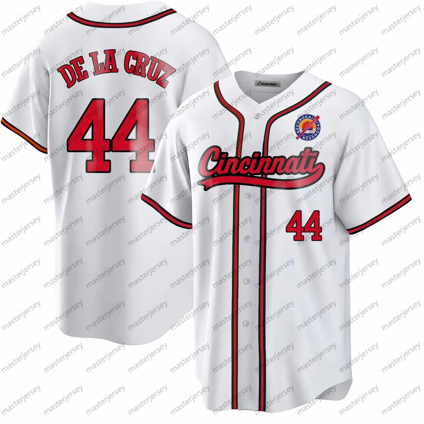 14 ROSE Baseball Jerseys DE LA CRUZ GRIFFEY Custom Men/Women/Youth Jersey