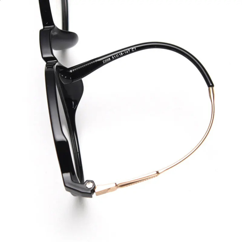56431 Transparent Eyeglasses Frame Women Prescription Clear Glasses Men Optical Frame Eyewear Elastic Leg 241230