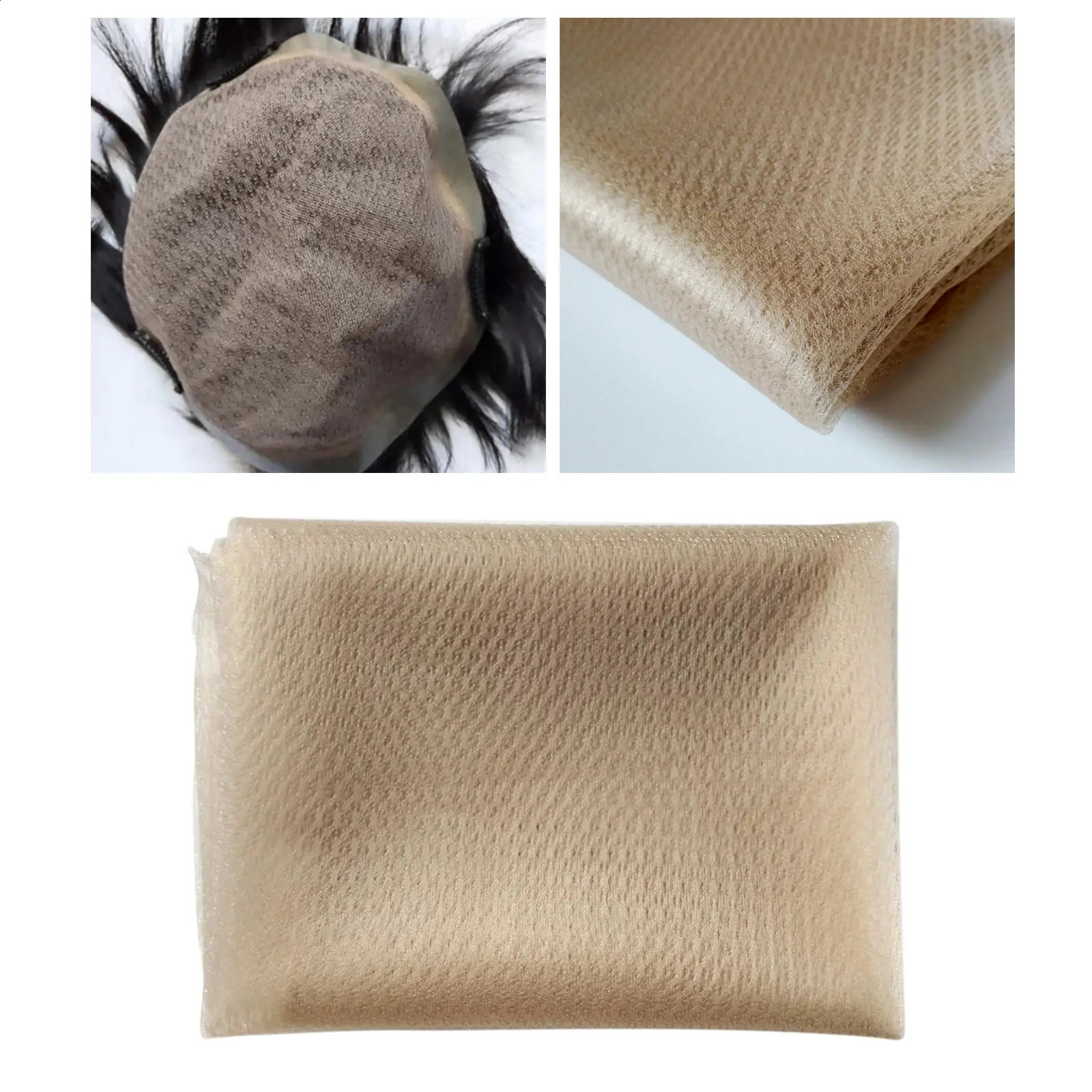 Lace Net 1 Yard Hairnet Mesh Material Wig Caps for Frontals Closures Making Wig Foundation Closure Caps Toupee Wig Accessories 241230
