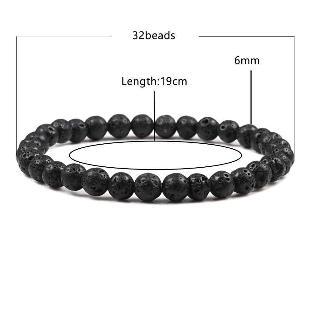 10mm Tiger Eye Natural Stone Bead Bracelet 3-size Buddha Lava Round Bead Elastic Rope Bracelet Mens Yoga Handmade Jewelry W241231