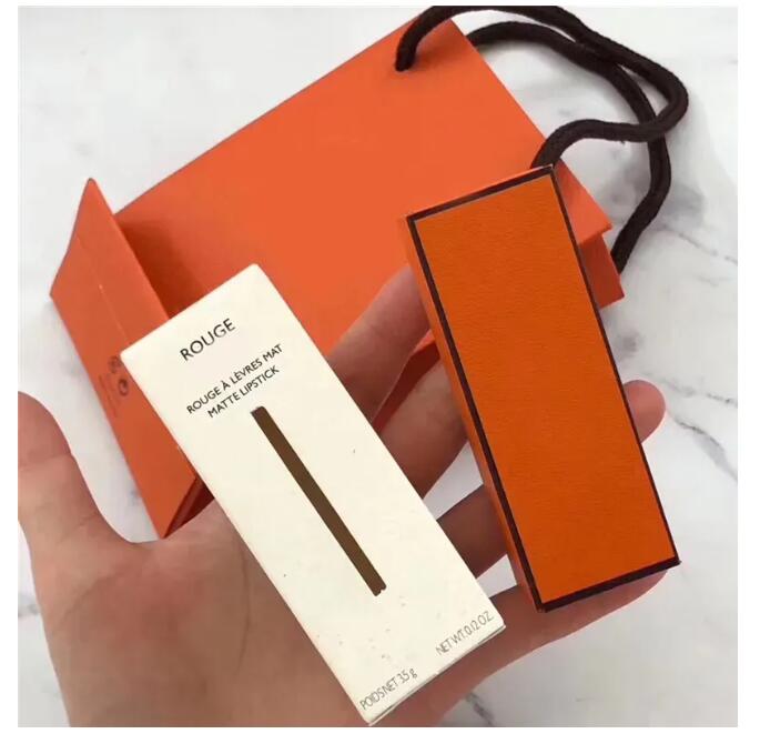 High Quality Brand Satin lipstick Matte lipstick Made in Italy 3.5g Rouge a Levres Mat 14 Color Lip Balm With Handbag Fast Delivery