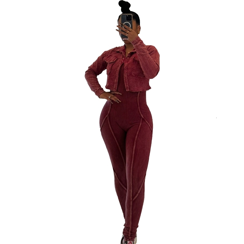 Women Tracksuits Two Pieces Set Designer 2025 New Fashion Pickled Stir Fried And Used Jumpsuit Casual Set 5 Colours