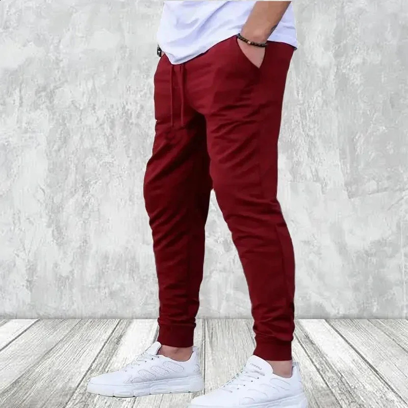 Summer sweatpants jogging casual pants gym breathable 241230