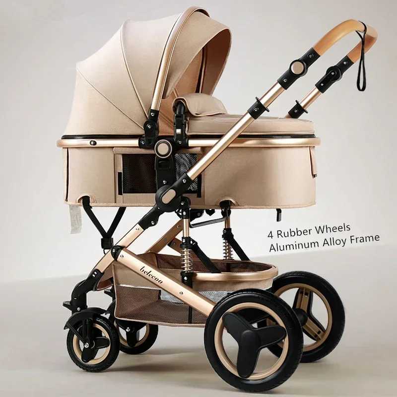 Baby Stroller Pram Carriages For Newborn Buggy Travel System CartXJ241231