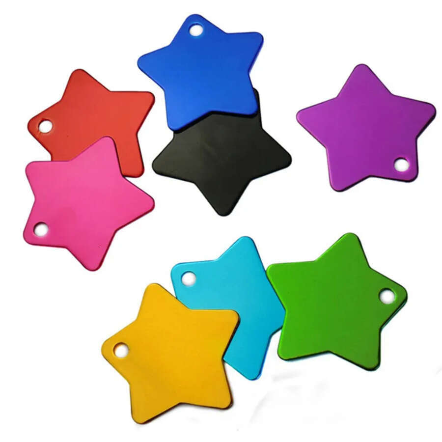 ID DIY Card Metal Aluminum Alloy Pet Durable Easy To Use Dog Cat Tags