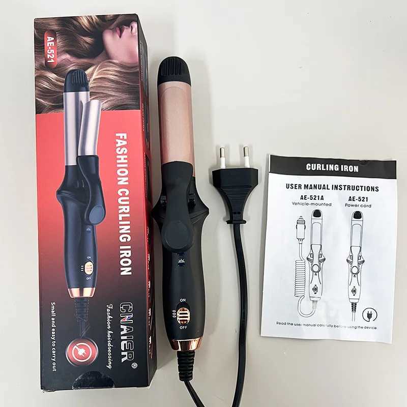 3-speed temperature setting cordless hair styling machine with 30 second fast temperature rise hair iron ceramic curling iron W241231