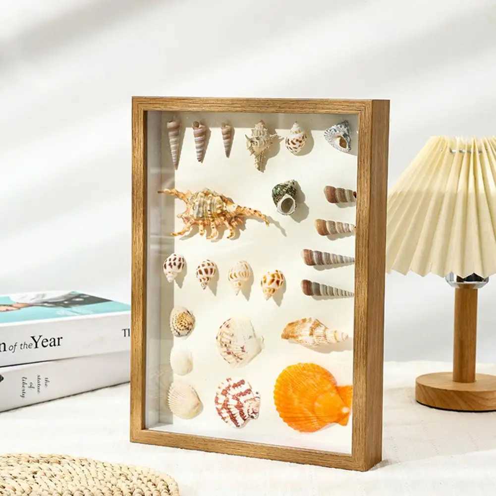 Frames Creative Hollow Dried Flower Plant Photo Handmade DIY 3D Image Frame Deep Large Shadow Display Box CL241231 H260306