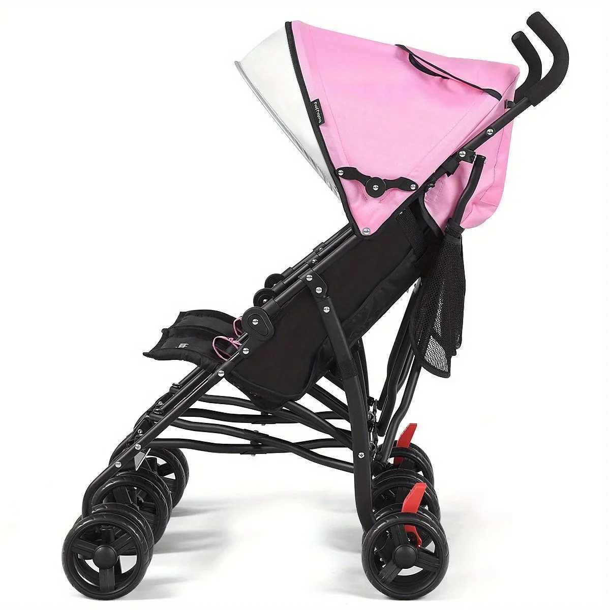 Foldable Twin Baby Double Stroller Kids Ultralight Umbrella Stroller PushchairXJ241231