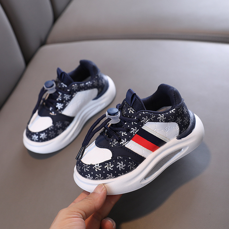 Children Shoes Fashion Sneakers for Boys Girls Baby Running Sports Shoes Happysteps Lightweight Non-slip Kids Toddler Footwear Trainers Sizes US5.5C-U