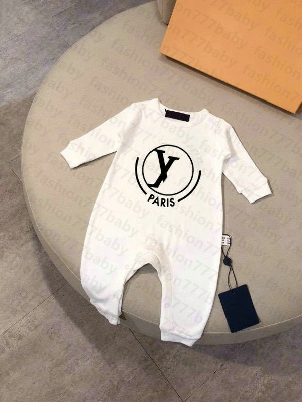 In stock New fashion kids Designer Baby Boys Girls high quality Onesies Infant luxury Romper fashion100% Cotton Costume children's Clothes Jumpsuit Bodysuits