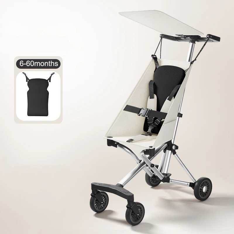 Compact Lightweight Travel Stroller for Babies Toddlers Pocket Stroller with Breathable FabricXJ241231