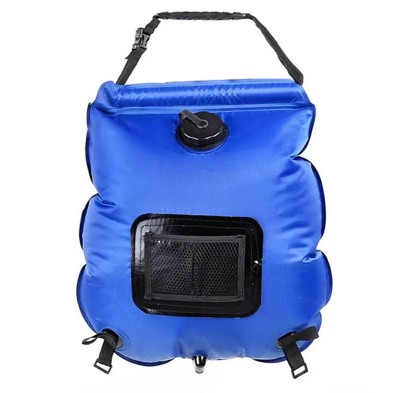 20L Solar Heated Camping Shower Bag Outdoor Hiking Utility Water Storage