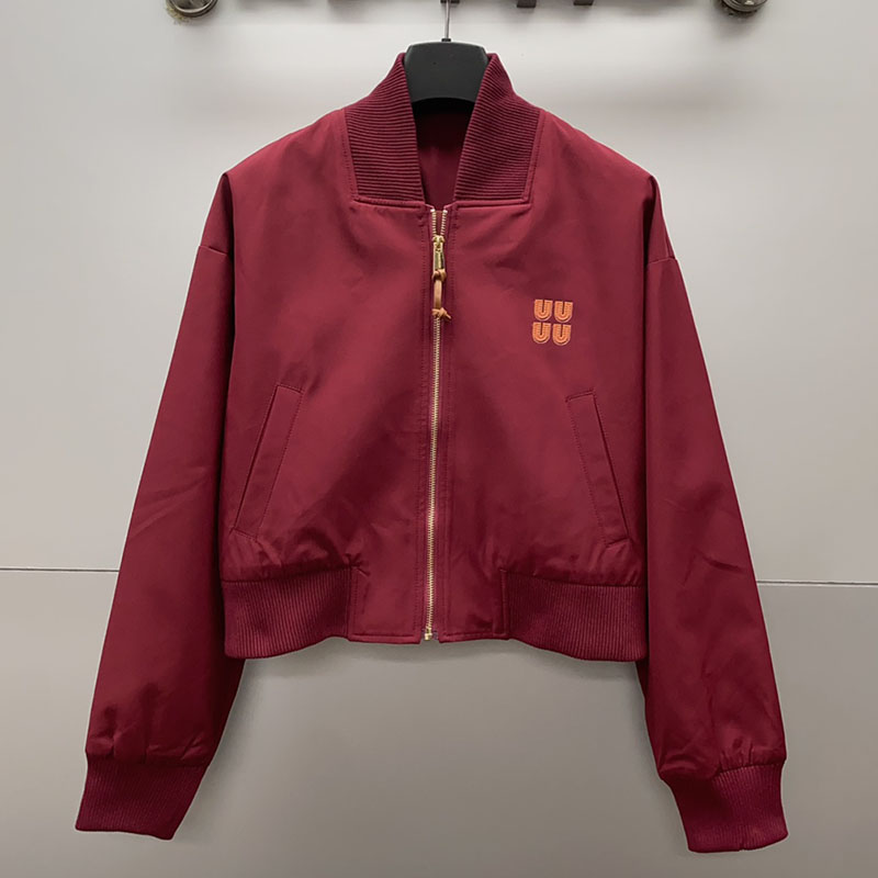 Street Style Baseball Jacket Spring Stand Collar Zipper Coats Women Short Coat Cool Motorcycle Jacket