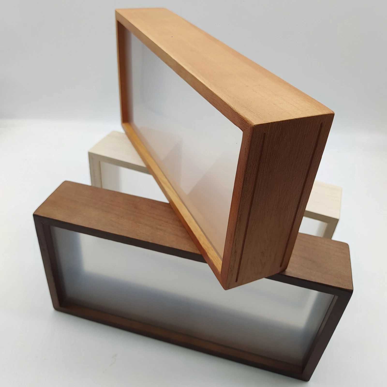 Frames Shadow dried flower display box rectangular acrylic wooden frame commemorative award photo bouquet DIY gift CL241231 H260306