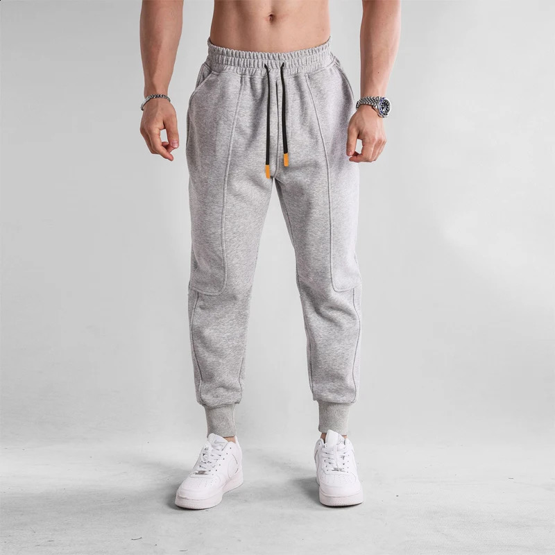 Men Jogger Pants Sport Casual Trousers Fashion Pocket Cargo Gym Sweatpants Quick Dry Training Jogging Man Clothing 241230