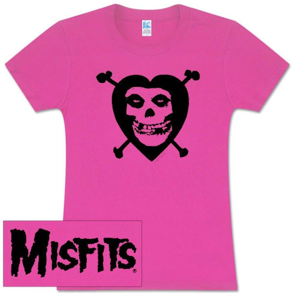 The Misfits Band Rock Hardcore Punk Style American Street Skull Pattern Men's T-shirt