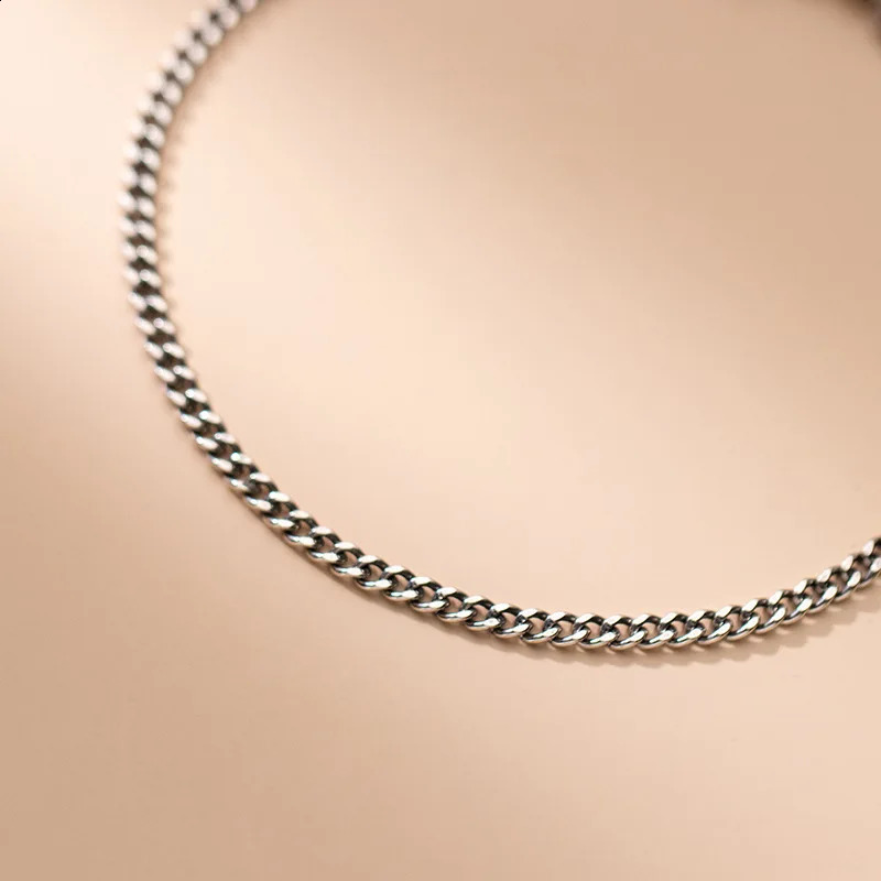 925 Silver Ankle Jewelry Foot Bracelet Chain Women Jewelry On Leg Thai Silver Adjustable Simpl For Anklet Girls Socks Vintage 241226