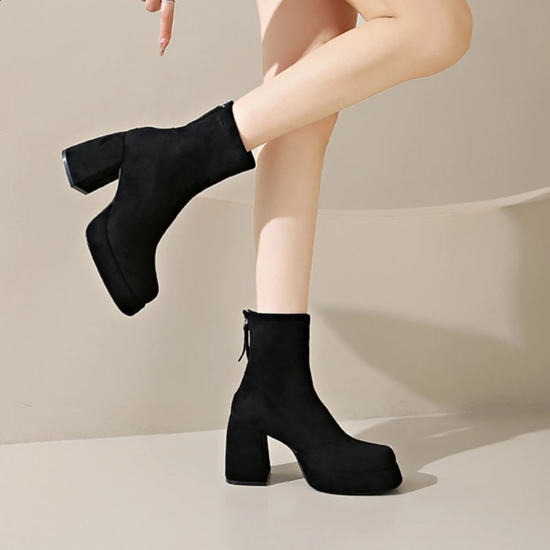 Winter Style Simple Comfortable Warm Personalized Sexy Non-slip Trendy Slim Versatile Lightweight Casual Womens Boots 241231