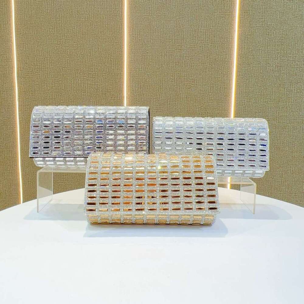 New Versatile Full Dia Evening Dress Handheld Wedding Bridesmaid Banquet Single Cross Shoulder Women's Bag