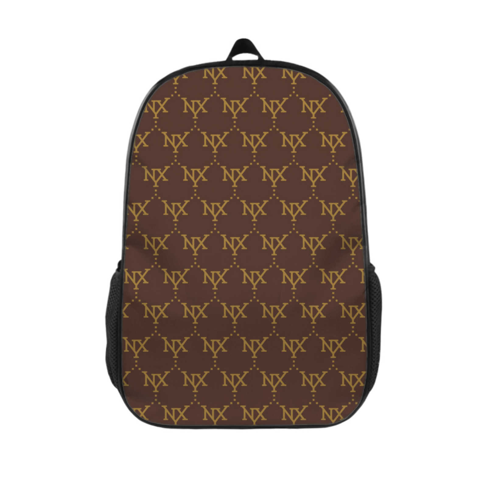 NXY Backpack Style Designer Backpack Men And Women Fashion Backpack Book Bag Classic Old Flowers Zipper Open And Close Leather Schoolbag