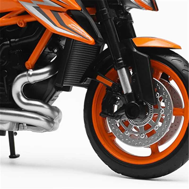 1 12 KTM 1290 Super DUKE R Alloy Sports Motorcycle Model Diecasts Street Track Racing Motorcycle Model Simulation Kids Toys Gift W241231