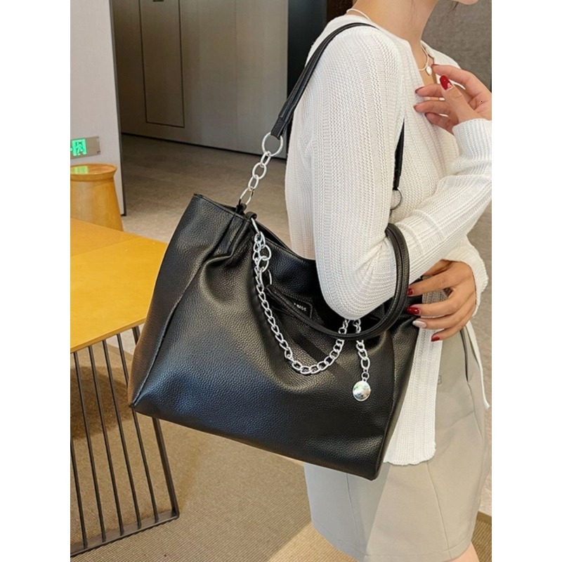 Foufurieux Capacity Women 2024 New Popular Niche Large Shoulder Bag High-Grade Texture Commuter Tote Bags Fanny Pack