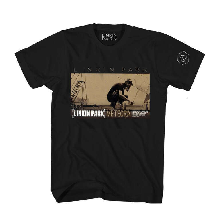 Lincoln Park kin park METEORA graffiti art metal rock album cover short sleeved t-shirt