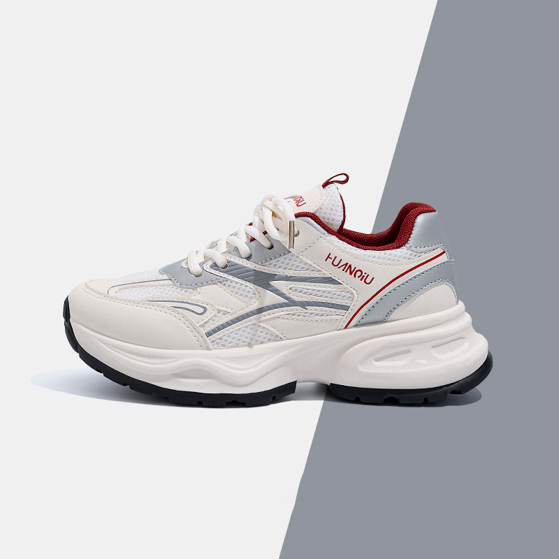 Free shipping 2025new designer casual womens women fashion Platform sneakers outdoor sports trainers skate shoes Thick bottom breathable