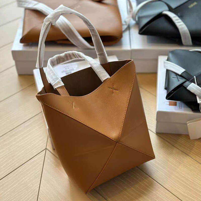 Designer Puzzles Totes Bag Womens Shoulder New Fashion Ladies Tote Soft Leather Black Green Brown Small Shopping Purses Crossbody Bags Handbags