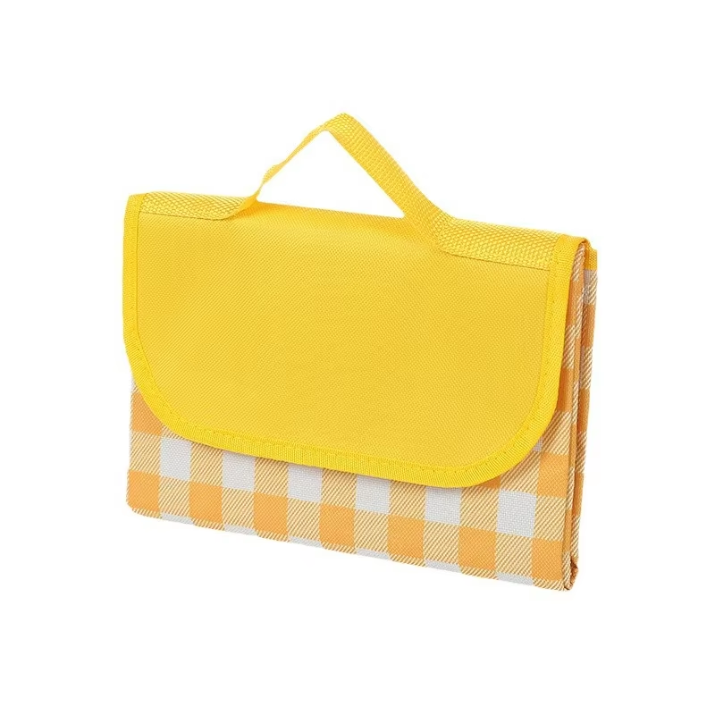 custom outdoor waterproof picnic blanket foldable beach mat for camping traveling