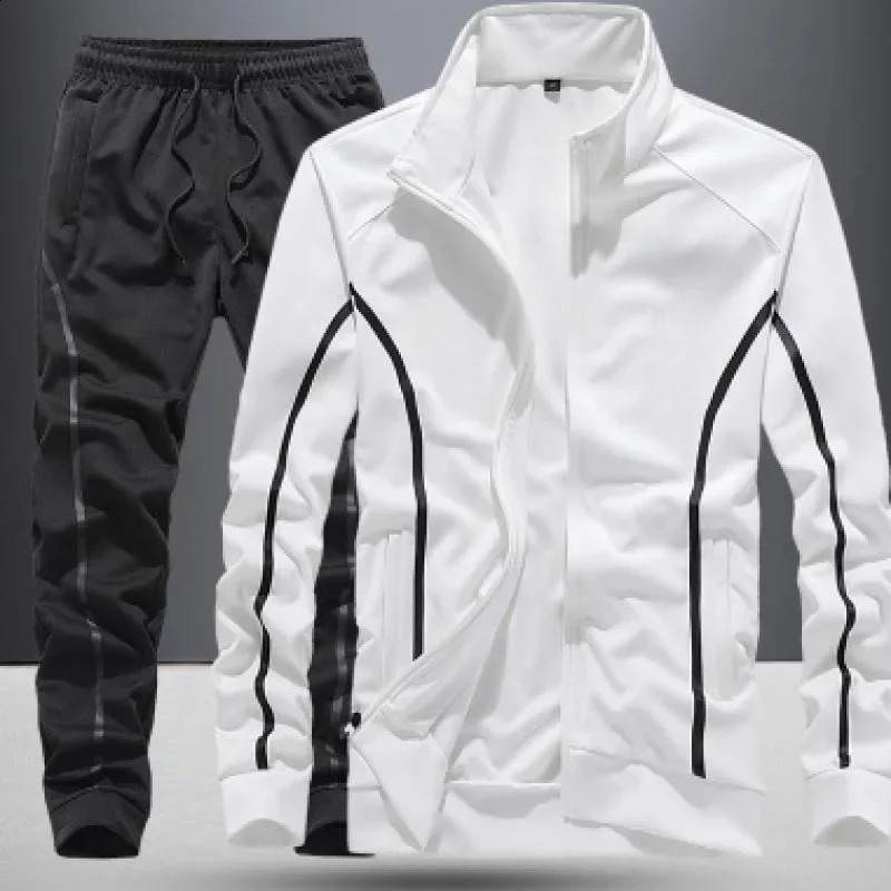 2023 Spring and Autumn Fashion Trend Sportswear Mens Casual Relaxed Comfortable Breathable High Quality TwoPiece Set M5XL 241223