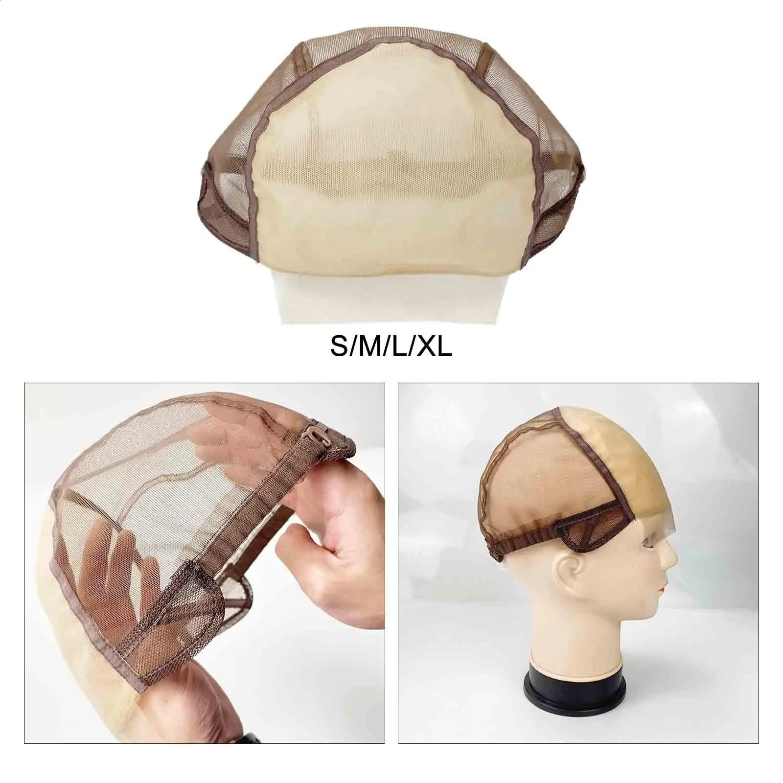 Mesh Wig Hat Stretch Hat High Elastic Soft for Human Hair Wigs Making 241230