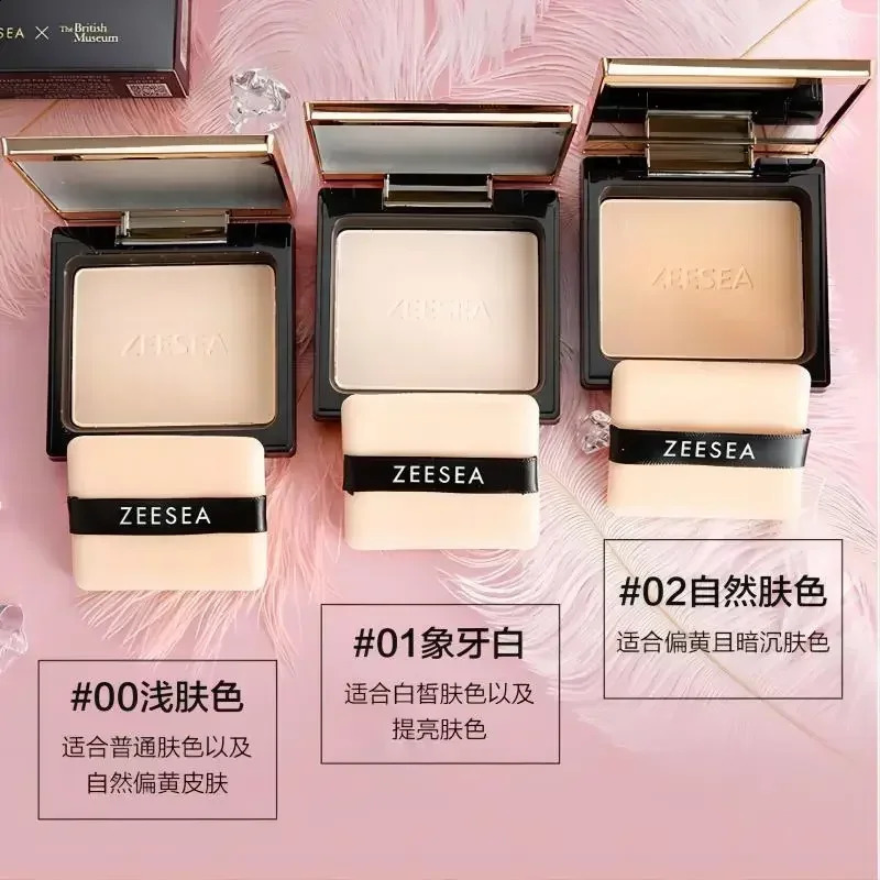 ZEESEA Makeup Face Powder Oil Control Long Lasting Pressed Powder Setting Contour Concealer Rare Beauty Cosmetics Products 241231