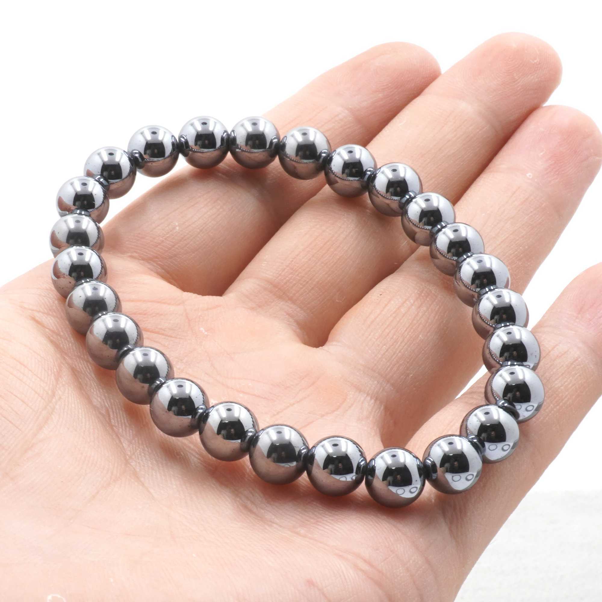 Wholesale terahertz bracelets womens bracelets mens bracelets gifts constant stone bracelets bead bracelets 4mm 6mm 8mm 10mm 12mm 8 W241231