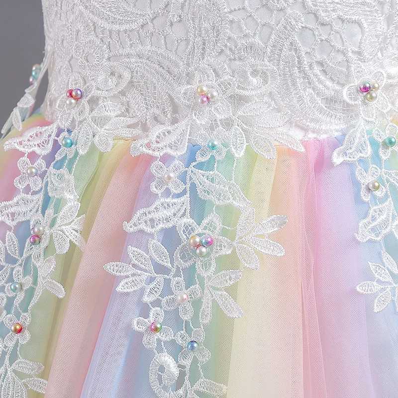 BX8991 Childrens Clothing Childrens Clothing Girls Dress Sparkling Princess Dress Childrens Birthday Par Dress W241231