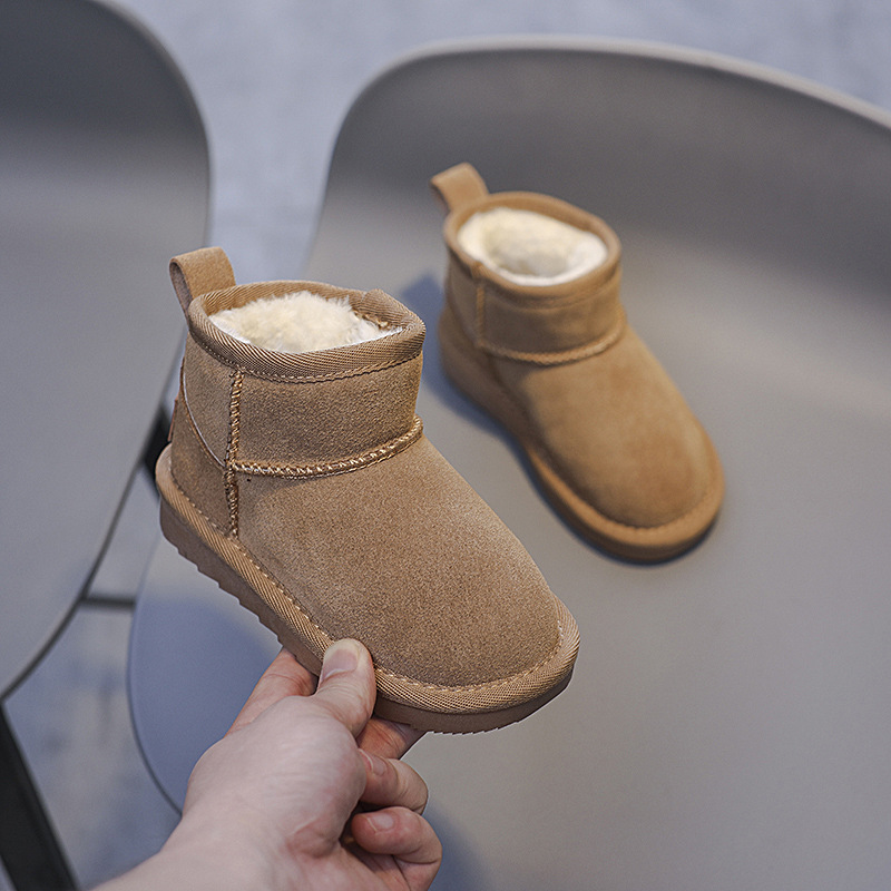 New kids shoes boys gilrs Children boot Sneakers Classic Casual Warm Footwear Athleisure Solid Fashion Shoes Free Shipping Designer Boots Underarm