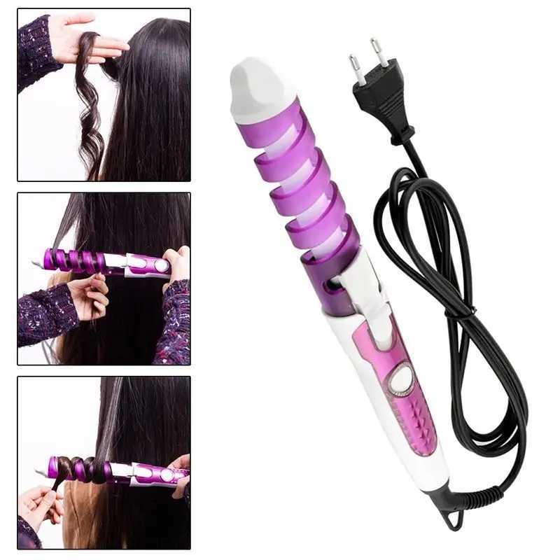Automatic Spiral Curler Color Curling Product Functional Curling Iron for Home Hairstyling Equipment W241231