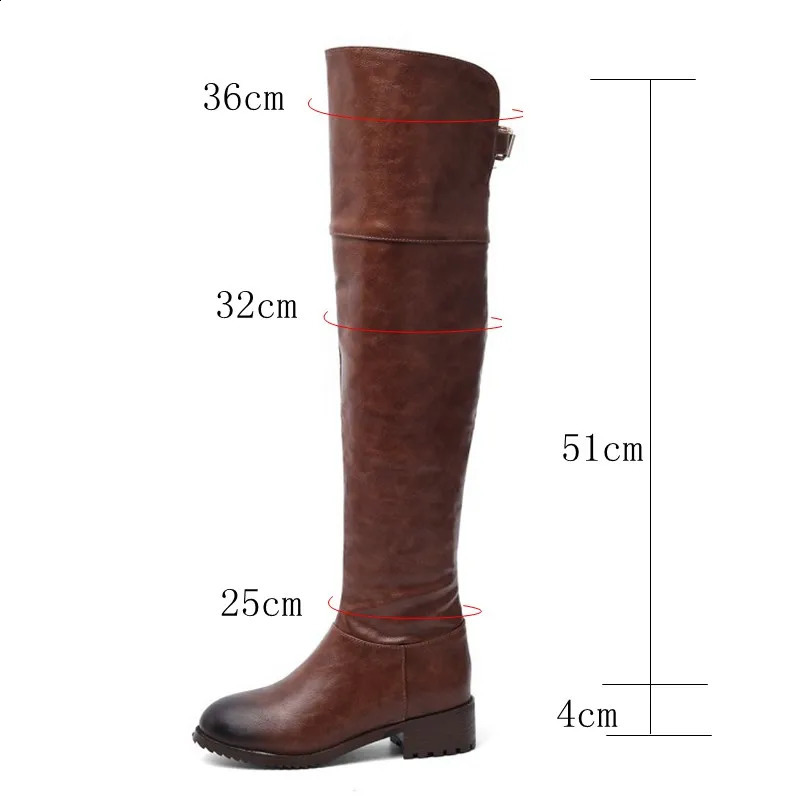 REAVE CAT Women leather boots Over The Knee Boots heels long boots black Lady shoes high quality 241231
