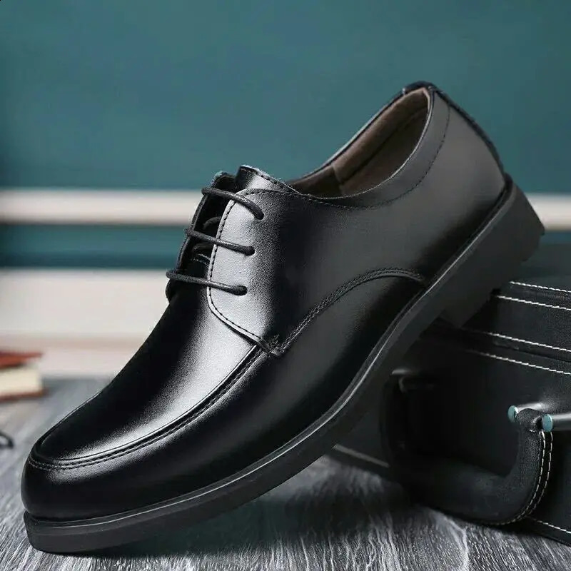 Mens Dress Shoes Mens Formal Original Leather Italian Skin Shoes for Men Elegant Casual Business Social Male Shoes 241231
