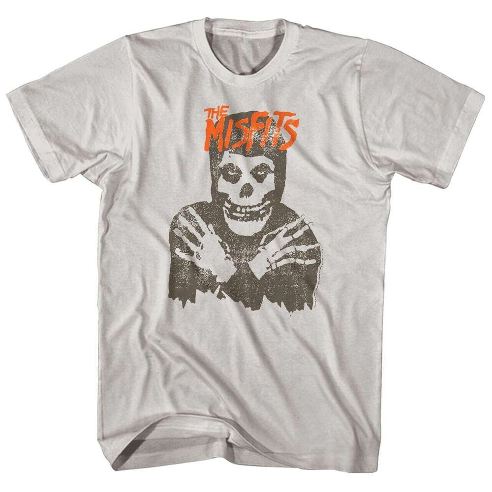 The Misfits Band Rock Hardcore Punk Style American Street Skull Pattern Men's T-shirt