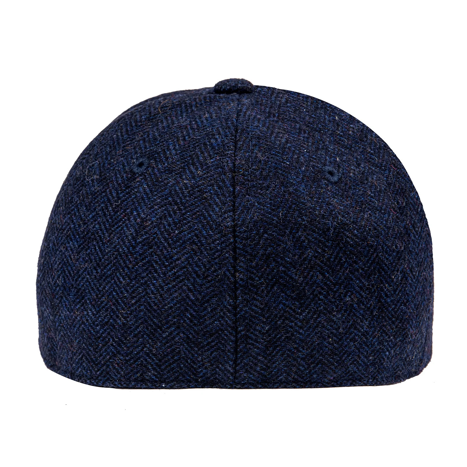 Botvela Mens Herringbone Tweed Baseball Cap Wool Blend Fitted Hat Casual Fishing Hiking Travel Sun Hat Fashion Style 240626